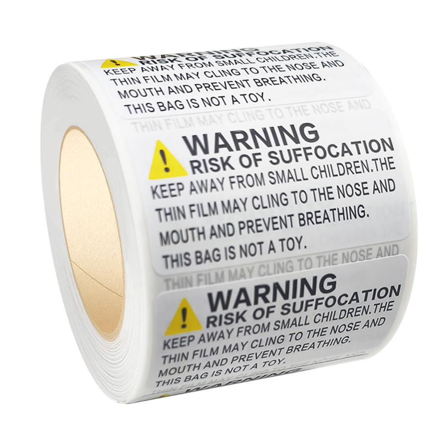 Women Bags Under 500 - 500 Pcs Suffocation Warning Labels Roll,