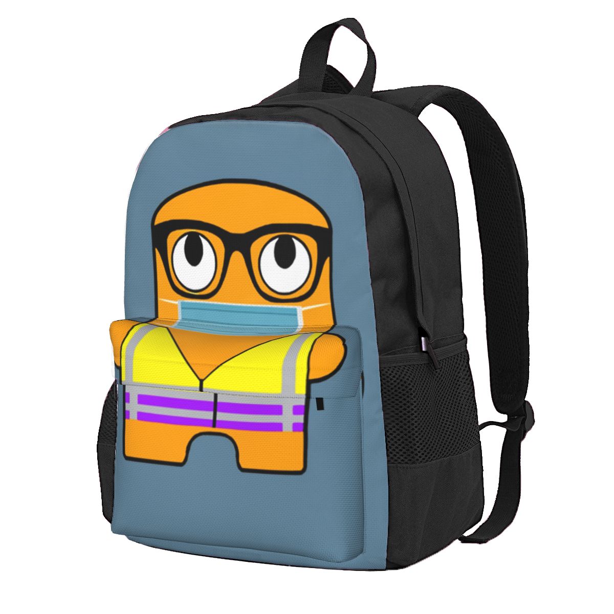 Women Bags Amazon - Amazon Smirk Face Classic Student Backpack