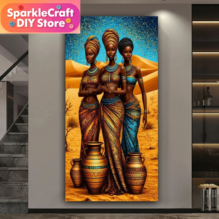 Women'S Bags New Collection - 1pc frameless African Woman Picture Large