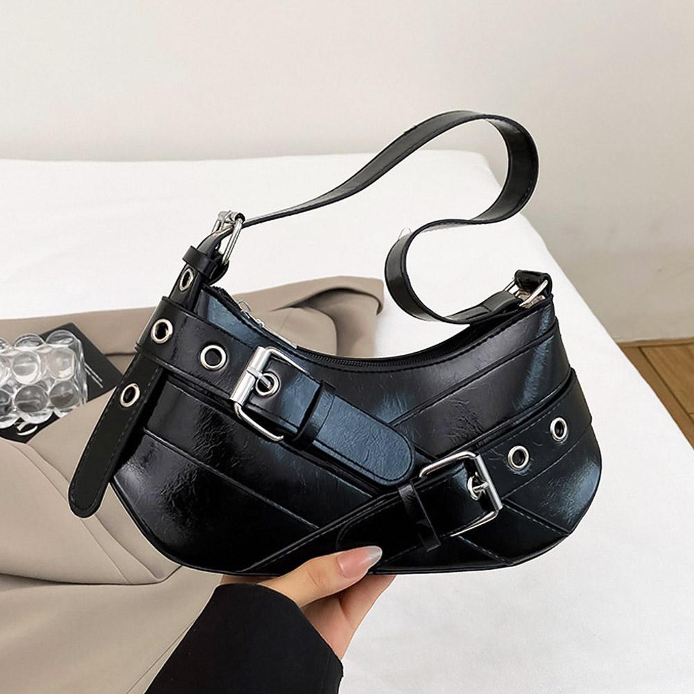Women Bags For Airport - Y2K Punk Shoulder Bag Vintage Maillard