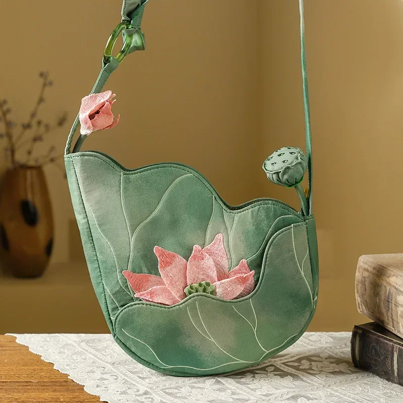 Elegant Chinese Style Lotus Le - Women'S Bags New Collection review and price