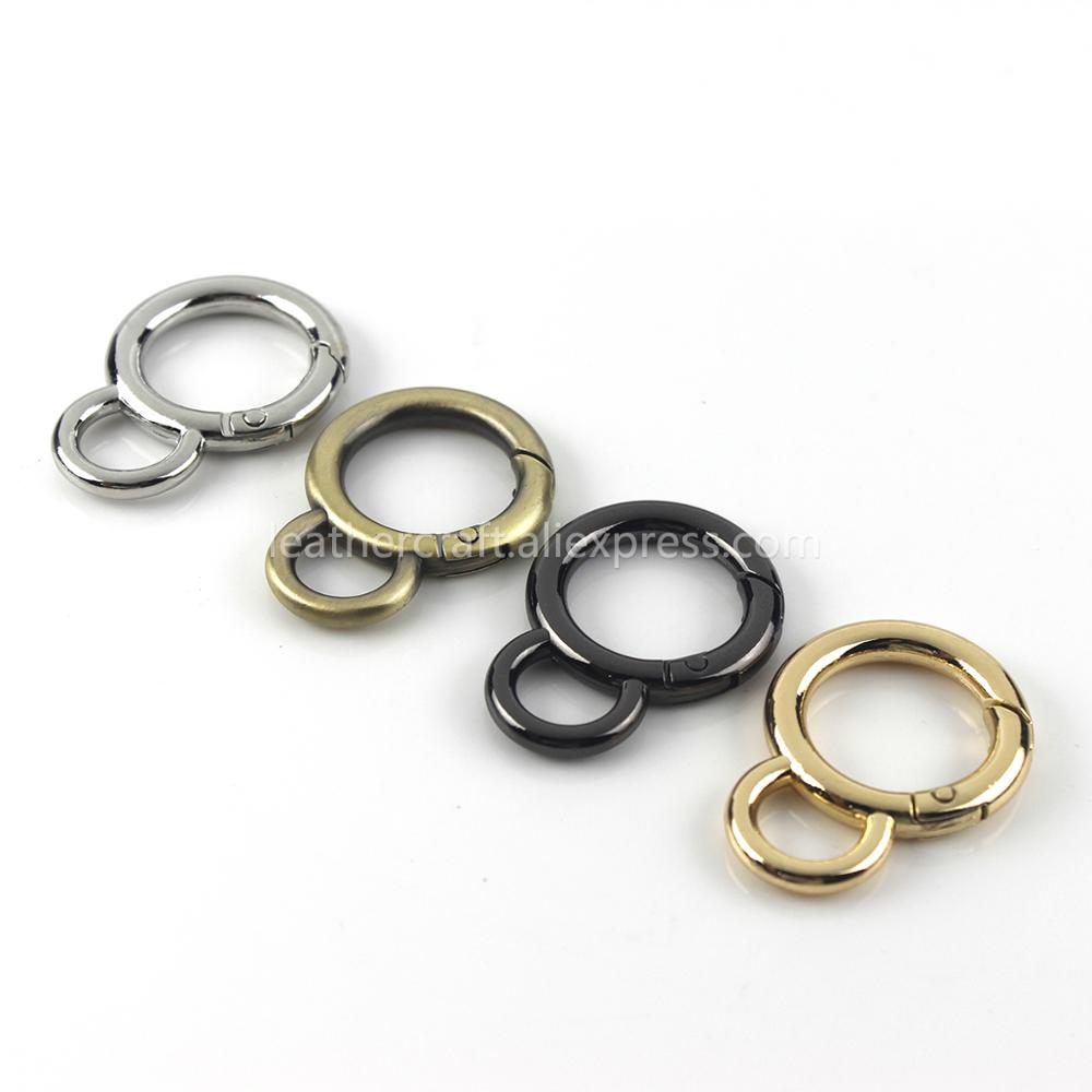 Metal Double Circle Snap Hook  - Circle Round Bag review and price