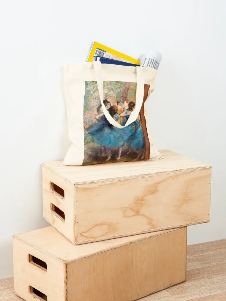Edgar Degas - Dancers in blue  - Women Bags Edgars review and price
