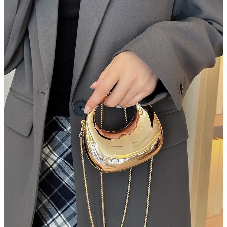 Mini Golden Evening Bag Purses - Women Bags Max review and price