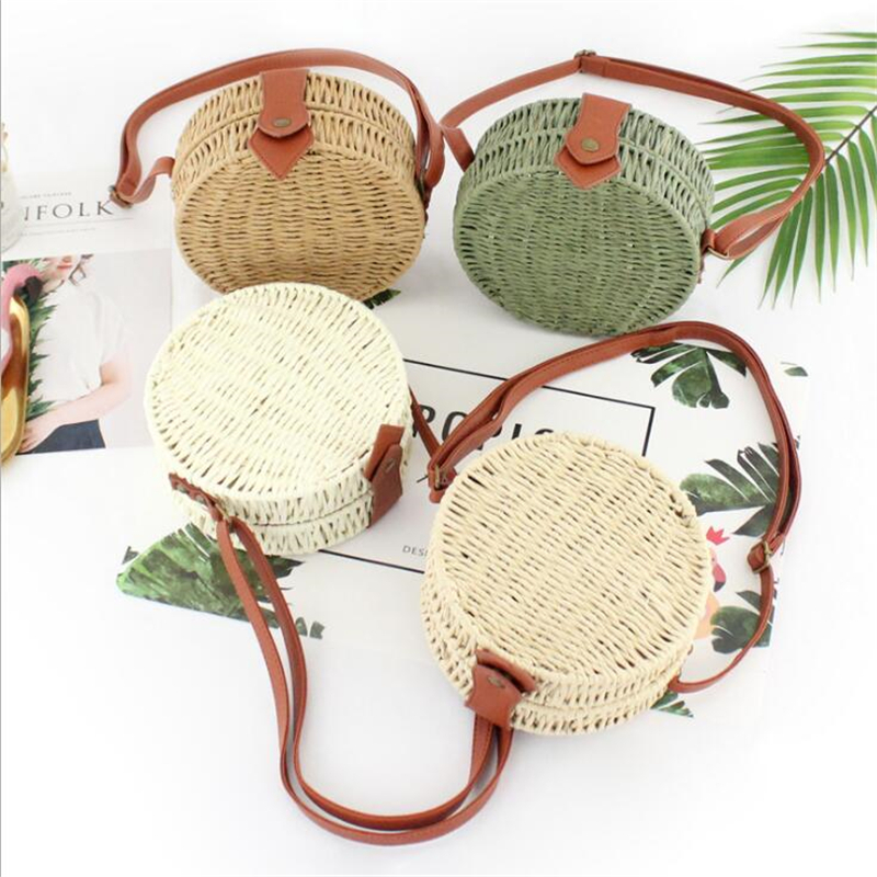 Women Summer Rattan Bag Round  - Circle Round Bag review and price