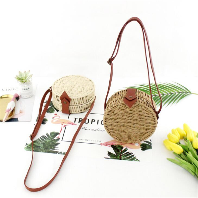 Women Summer Rattan Bag Round  - Circle Round Bag review and price