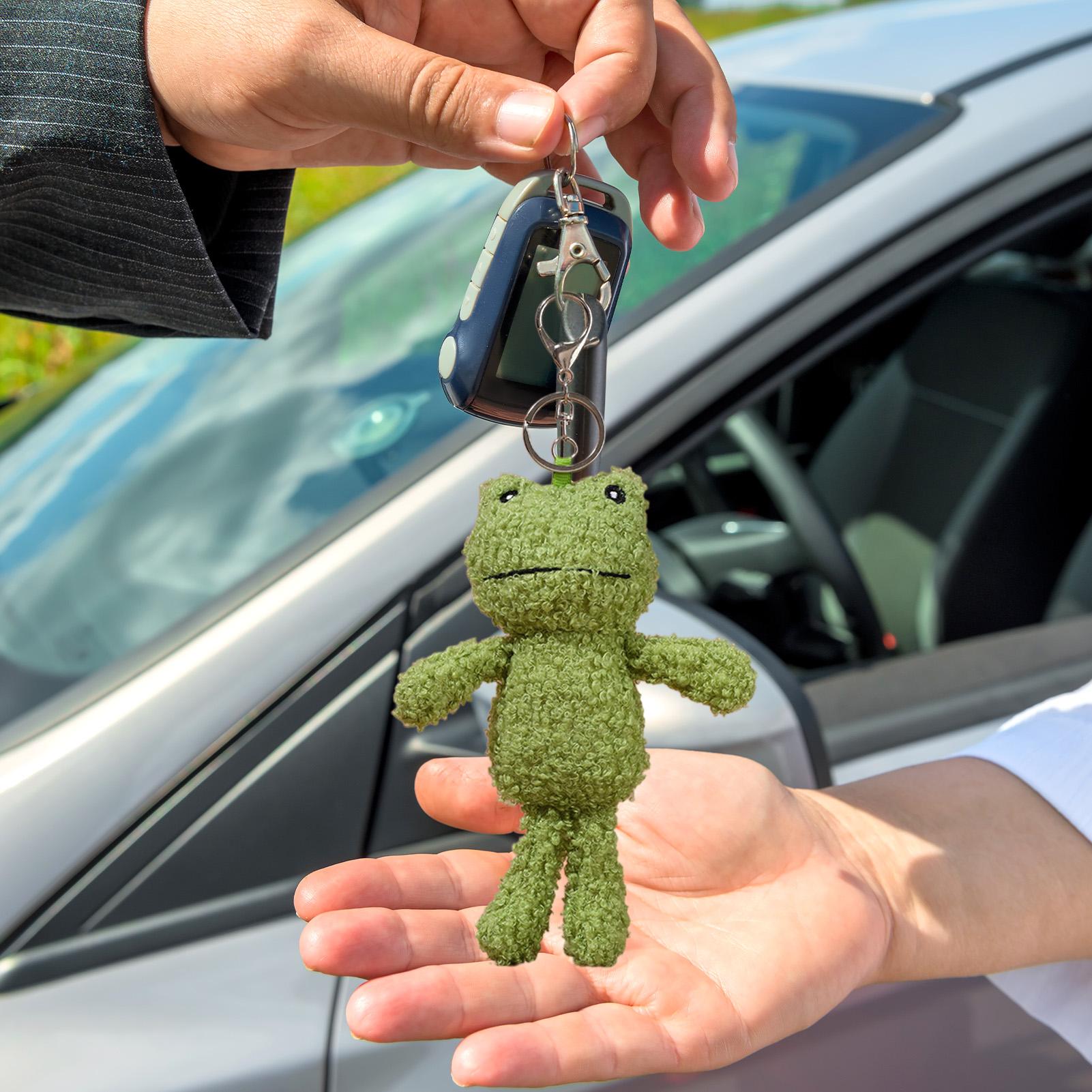 Plush Frog Keychain Bag Charm  - Women'S Bags New Collection review and price