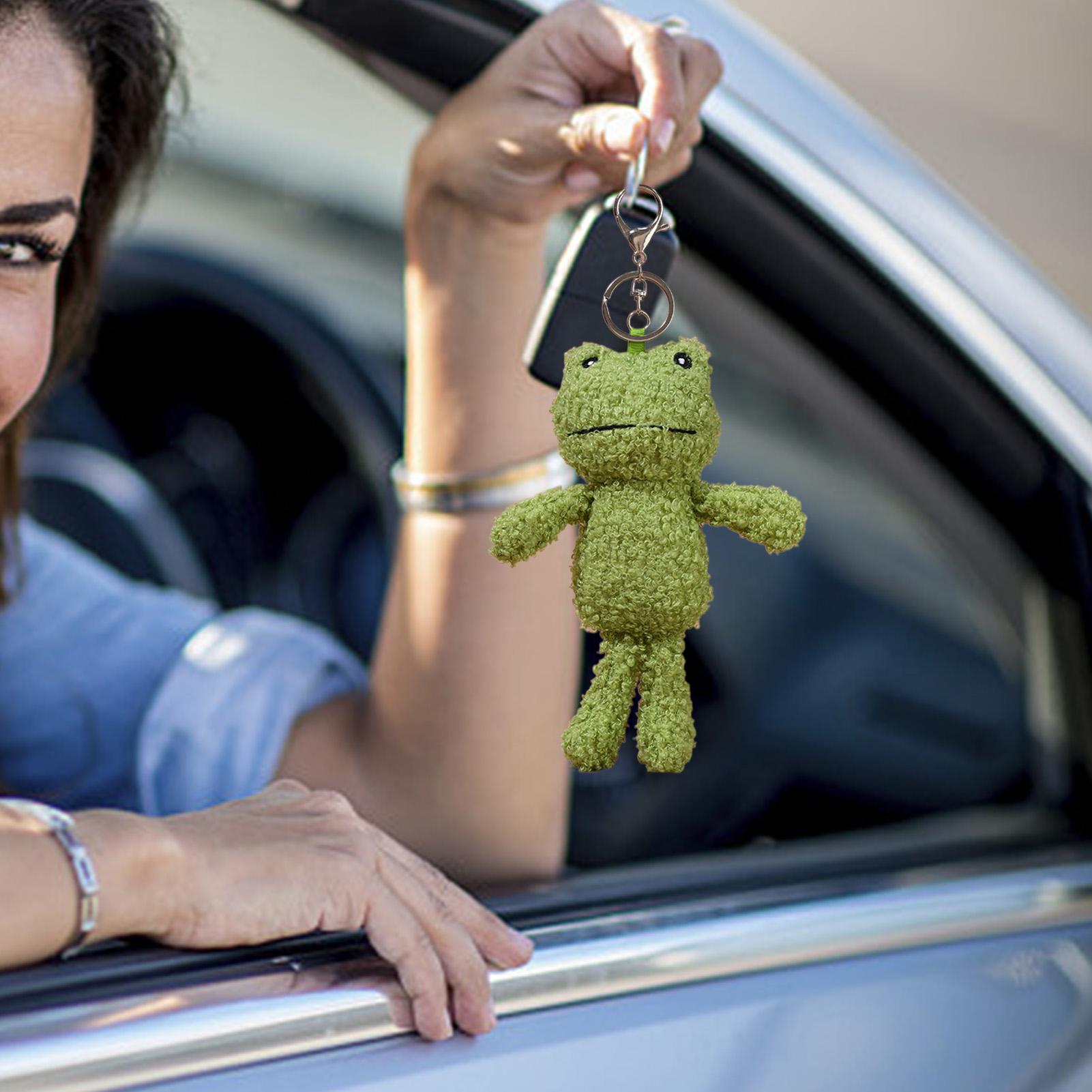 Plush Frog Keychain Bag Charm  - Women'S Bags New Collection review and price