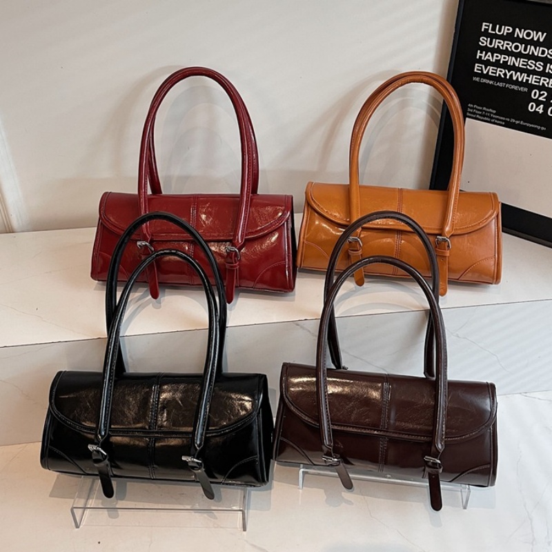 High Quality Burgundy PU Leath - Women Bags For Airport review and price
