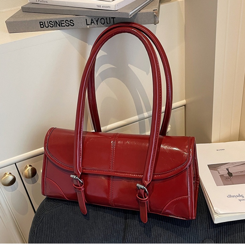 High Quality Burgundy PU Leath - Women Bags For Airport review and price
