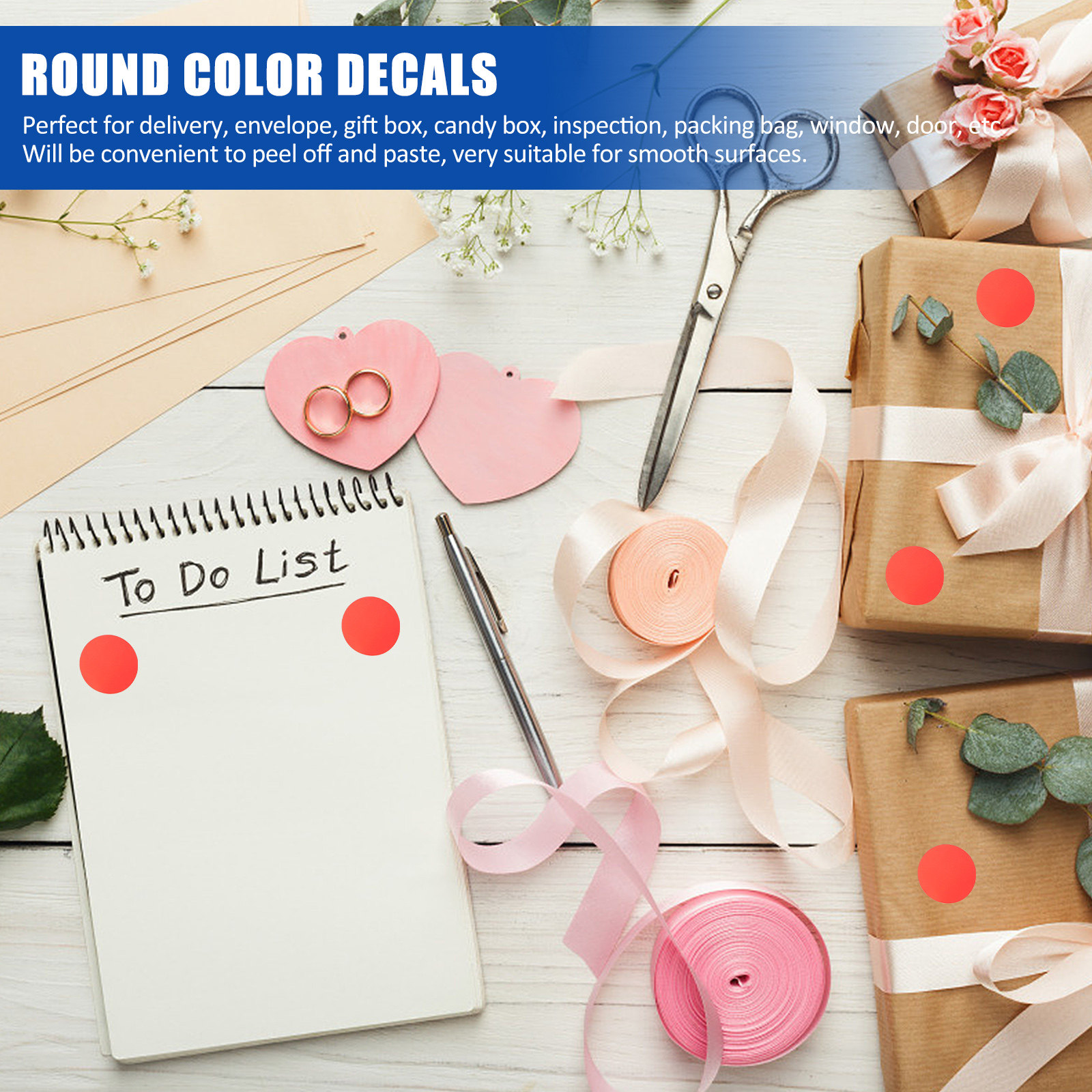 1 Roll Round Dots Labels Remov - Circle Round Bag review and price