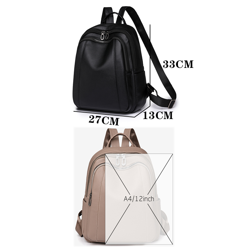 High Quality Leather Backpack  - Women'S Retro Bags review and price