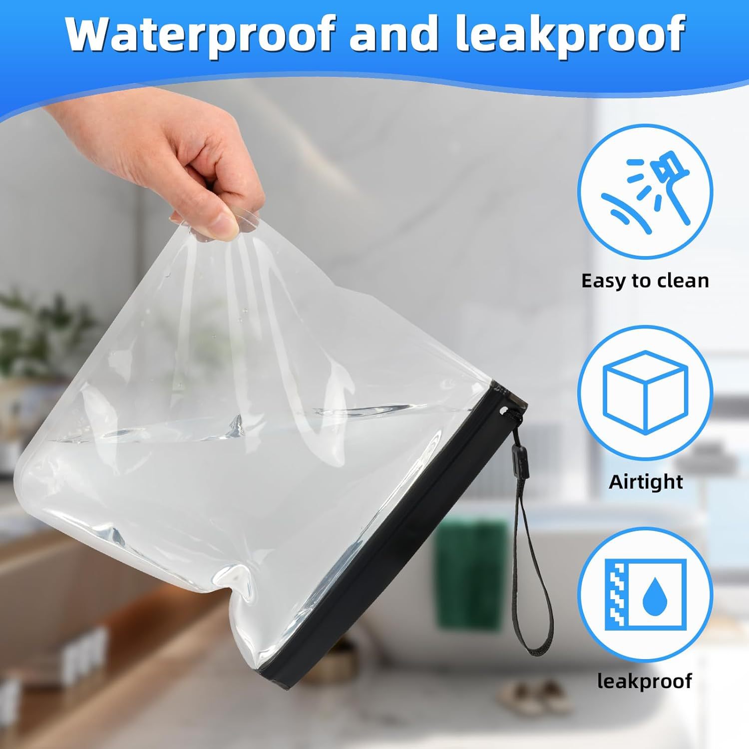 2pcs Luggage Transparent Trave - Women Bags For Airport review and price