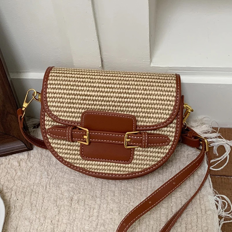 England Style Mini Straw Saddl - Women Bags Max review and price