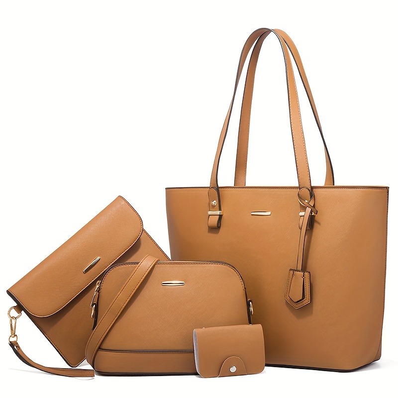 4pcs Fashion Women's Bag Sets  - Women'S Retro Bags review and price