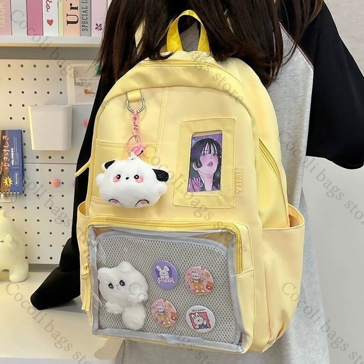 Solid Color Candy Color Backpa - Women Bags Deals review and price