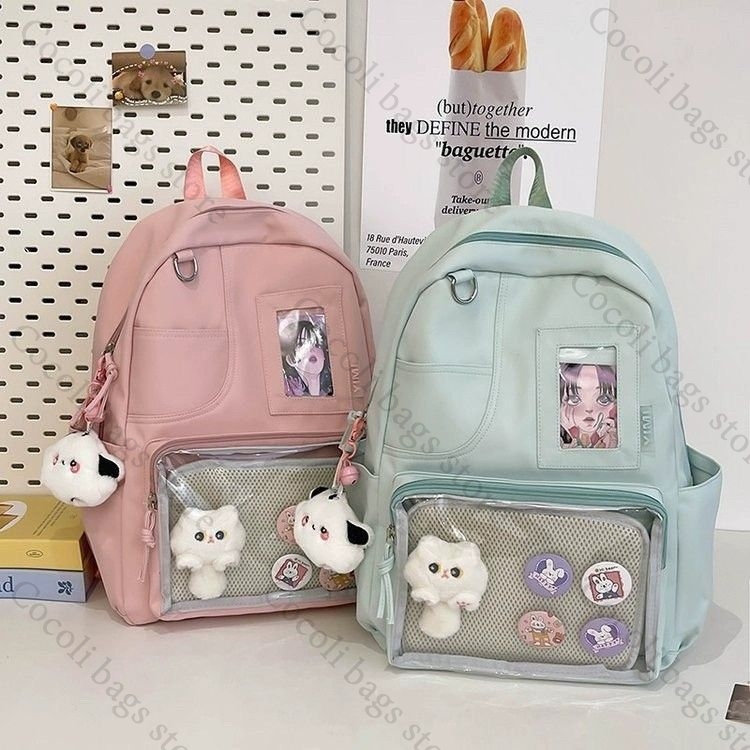 Solid Color Candy Color Backpa - Women Bags Deals review and price